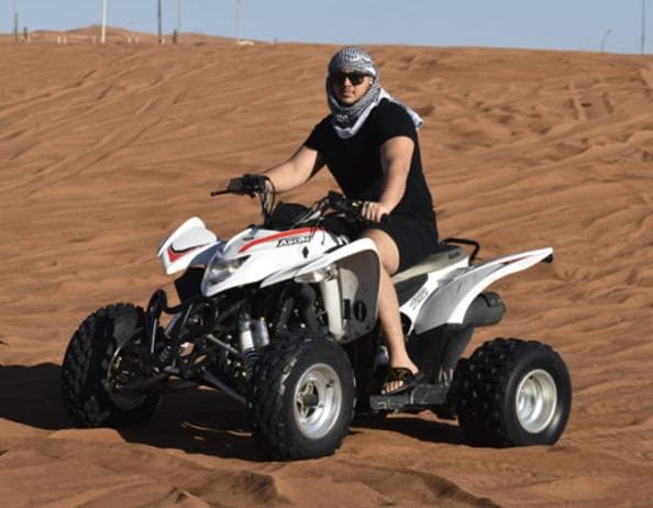 Yamaha Quad Bike 220CC – Ultimate Desert Ride - Image 1